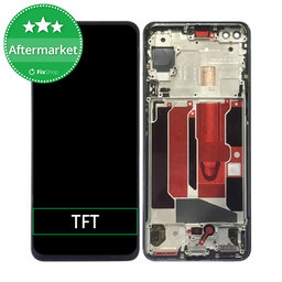 OnePlus Nord - Ecran LCD + Sticlă Tactilă + Ramă (Black) TFT