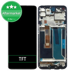 OnePlus Nord N10 5G - Ecran LCD + Sticlă Tactilă + Ramă (Black) TFT