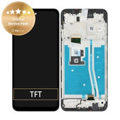 Motorola Moto G53 5G - Ecran LCD + Sticlă Tactilă + Ramă (Black) - 5D68C22150 Genuine Service Pack