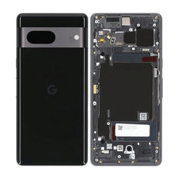 Google Pixel 7 GVU6C GQML3 - Carcasă Spate (Obsidian) - G949-00329-01 Genuine Service Pack
