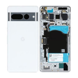 Google Pixel 7 Pro GP4BC GE2AE - Carcasă Spate (Snow) - G949-00297-01 Genuine Service Pack