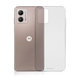 Fonex - Caz Invisible pentru Motorola Moto G53, transparent