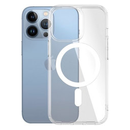 PanzerGlass - Caz HardCase AB cu MagSafe pentru iPhone 13 Pro, transparent