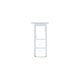 Samsung Galaxy A14 A145R - Slot SIM (Silver) - GH81-23521A Genuine Service Pack