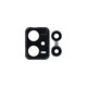 Xiaomi Redmi Note 12 Pro 5G - Sticlă Cameră Spate + Ramă (Midnight Black) - Genuine Service Pack