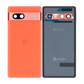 Google Pixel 7a - Carcasă Baterie (Coral) - G949-00390-00 Genuine Service Pack
