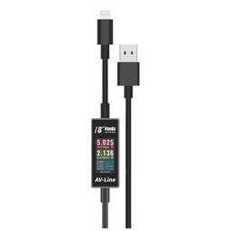 AV-Line - Cablu de Incărcare cu Detectare Inteligentă (Lighting - USB-A)