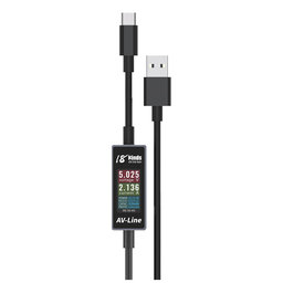 AV-Line - Cablu de Incărcare cu Detectare Inteligentă (USB-C - USB-A)