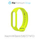 FixPremium - Silicon Curea pentru Xiaomi Mi Band (5/6/7/7 NFC), galben