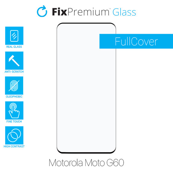 FixPremium FullCover Glass - Geam securizat pentru Motorola Moto G60