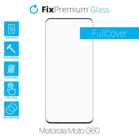 FixPremium FullCover Glass - Geam securizat pentru Motorola Moto G60