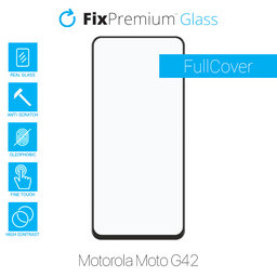 FixPremium FullCover Glass - Geam securizat pentru Motorola Moto G42