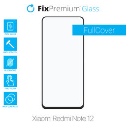 FixPremium FullCover Glass - Geam securizat pentru Xiaomi Redmi Note 12