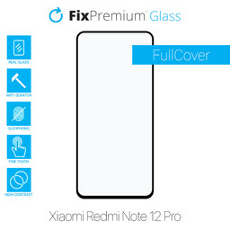 FixPremium FullCover Glass - Geam securizat pentru Xiaomi Redmi Note 12 Pro