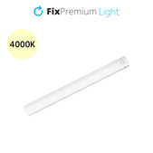 FixPremium - Lumină de noapte LED cu senzor de mi?care (galben cald), (0.3m), alb