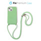 FixPremium - Silicon Caz cu String pentru iPhone 14 Plus, verde