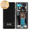 Motorola Edge 40 Pro - Ecran LCD + Sticla Tactilă + Ramă (Interstellar Black) - 5D68C21986 Genuine Service Pack