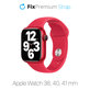 FixPremium - Silicon Curea pentru Apple Watch (38, 40 & 41mm), ro?u
