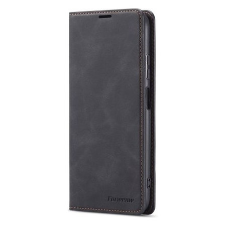 FixPremium - Caz Business Wallet pentru iPhone 14 Pro Max, negru