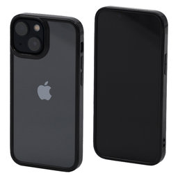 FixPremium - Caz Invisible pentru iPhone 13 mini, negru