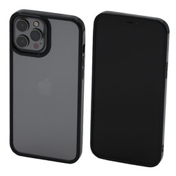 FixPremium - Puzdro Invisible pre iPhone 14 Pro Max, čierna
