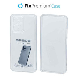 FixPremium - Caz Invisible pentru Xiaomi Redmi Note 12 5G, transparentă