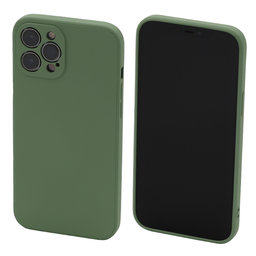 FixPremium - Puzdro Rubber pre iPhone 11 Pro, zelená
