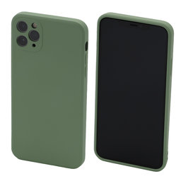 FixPremium - Puzdro Rubber pre iPhone 11 Pro Max, zelená