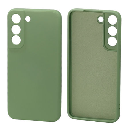 FixPremium - Caz Rubber pentru Samsung Galaxy S22, verde