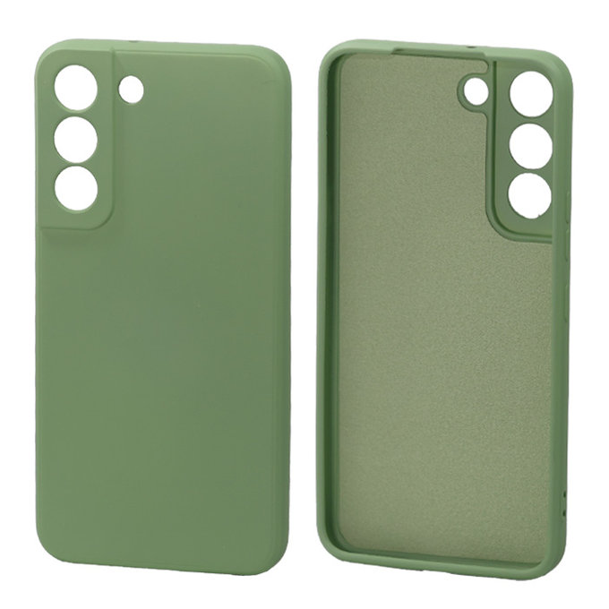 FixPremium - Caz Rubber pentru Samsung Galaxy S22, verde