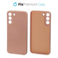FixPremium - Caz Rubber pentru Samsung Galaxy S22 Plus, portocale
