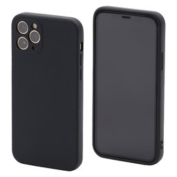 FixPremium - Caz Rubber pentru iPhone 11 Pro, negru