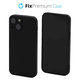 FixPremium - Caz Rubber pentru iPhone 13 mini, negru