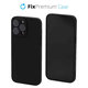 FixPremium - Caz Rubber pentru iPhone 14 Pro Max, negru