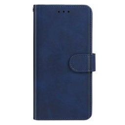 FixPremium - Caz Book Wallet pentru iPhone 14 Plus, albastru