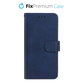 FixPremium - Caz Book Wallet pentru iPhone 14 Pro Max, albastru