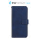 FixPremium - Caz Book Wallet pentru Xiaomi Redmi Note 12 Pro, albastru