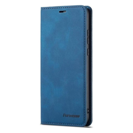 FixPremium - Caz Business Wallet pentru iPhone 13 Pro Max, albastru