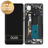 Motorola Edge 40 - Ecran LCD + Sticla Tactilă + Ramă (Eclipse Black) - 5D68C22670 Genuine Service Pack