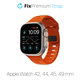 FixPremium - Curea Sport Silicone pentru Apple Watch (42, 44, 45 & 49mm), portocale