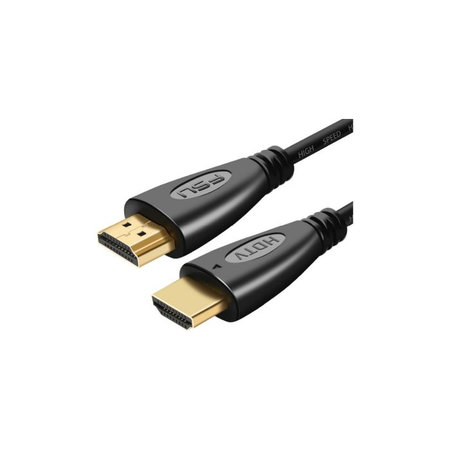 FixPremium - HDMI / HDMI Cablu, HDMI 2.0 (0.5m), negru