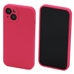FixPremium - Silicon Caz pentru iPhone 13, roz