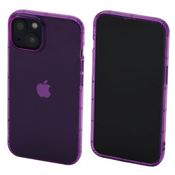 FixPremium - Caz Clear pentru iPhone 14, violet