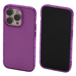 FixPremium - Caz Clear pentru iPhone 14 Pro, violet