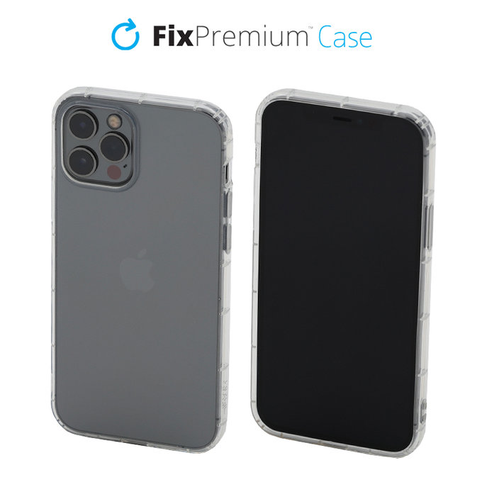 FixPremium - Caz Clear pentru iPhone 13 Pro, transparent