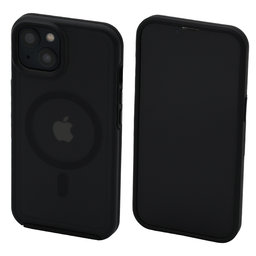 FixPremium - Caz Clear cu MagSafe pentru iPhone 13, frost black
