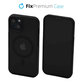 FixPremium - Caz Clear cu MagSafe pentru iPhone 14, frost black