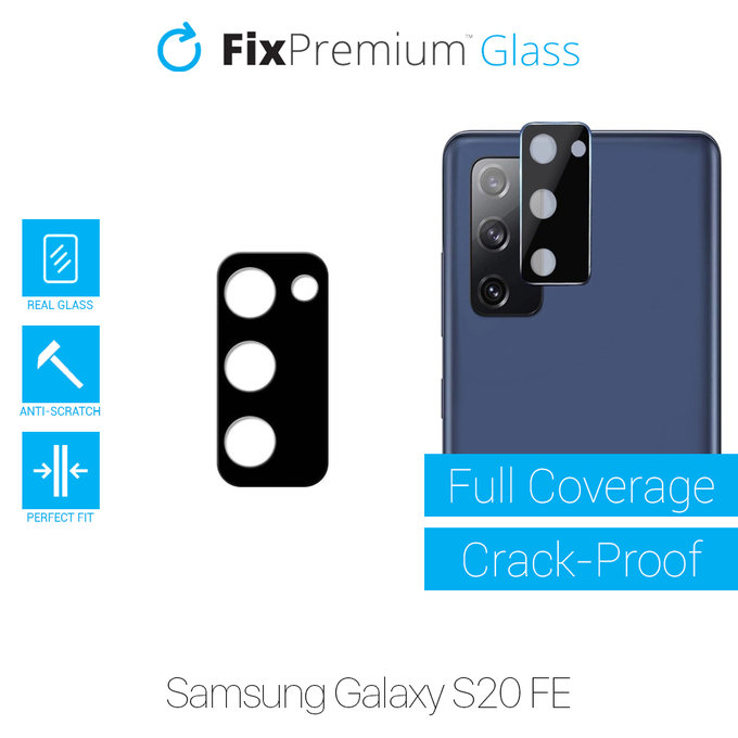 FixPremium Glass - Geam securizat a camerei din spate pentru Samsung Galaxy S20 FE