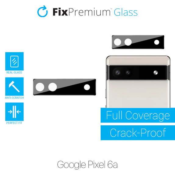 FixPremium Glass - Geam securizat a camerei din spate pentru Google Pixel 6a