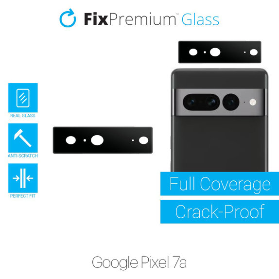 FixPremium Glass - Geam securizat a camerei din spate pentru Google Pixel 7a
